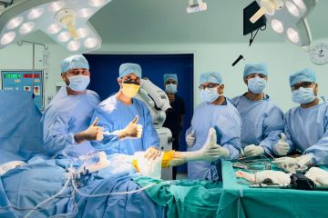 we have successfully completed over 100+ Robotic Knee Replacement Surgeries till now in this year